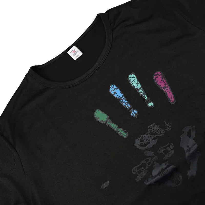 Midnight Palm Statement Tee – Jet Black - Image 2