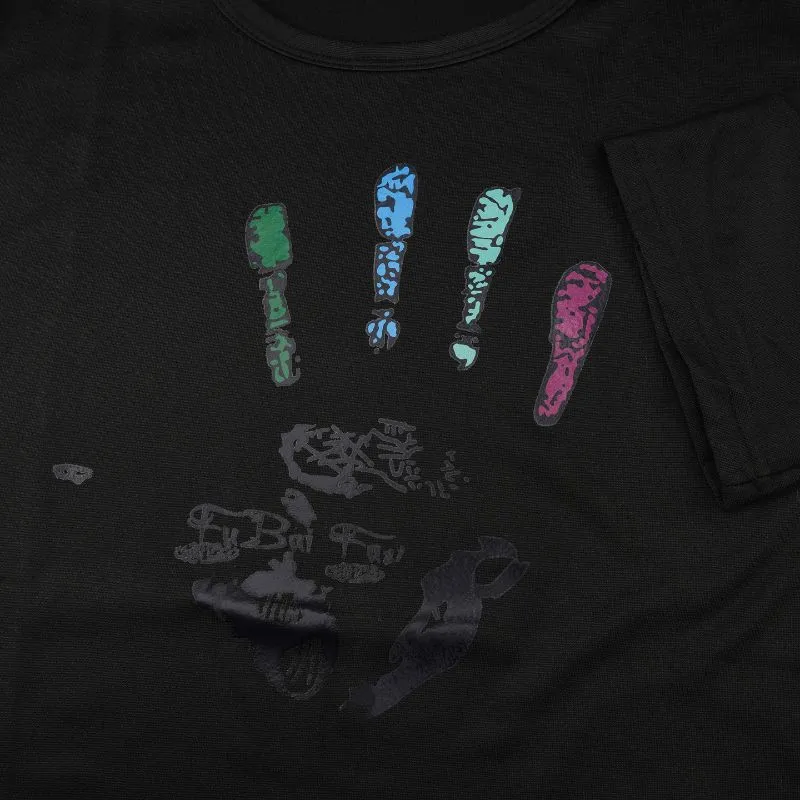 Midnight Palm Statement Tee – Jet Black - Image 3